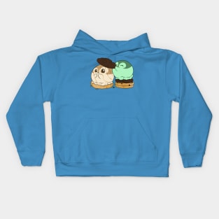 Penguinscoops - cookie sandwich Kids Hoodie